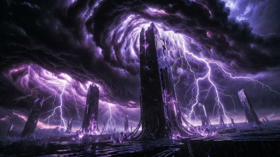 Apex in the Void Thunder ● Full Dark Epic Trance Album cover artwork